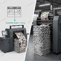 مدل قیمت گذاری چاپ افست و دیجیتال: چرا افست در تیراژ بالا ارزان‌تر است؟                                                                             